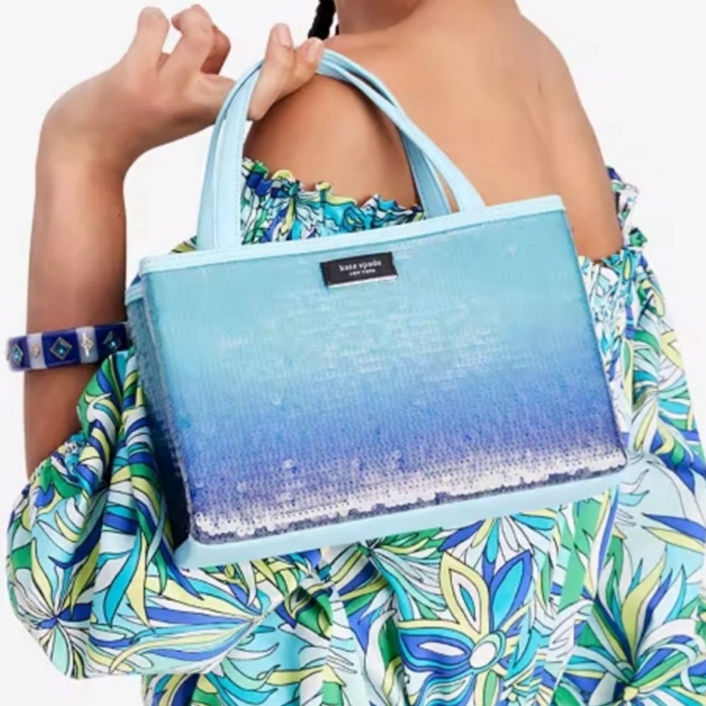 Kate Spade Sam Icon Ombré Sequin Crossbody - Picture 11 of 11